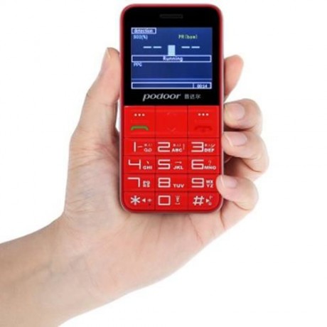 PODOOR L1 2.3 INCH TFT SCREEN QUAD BAND CELL PHONE HEART RATE OXYGEN MONITOR GPS PEDOMETER