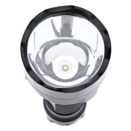 TONGMING C8 CREE XPE 5W 300LM LED FLASHLIGHT WITH BATTERY CHARGER (BLACK)