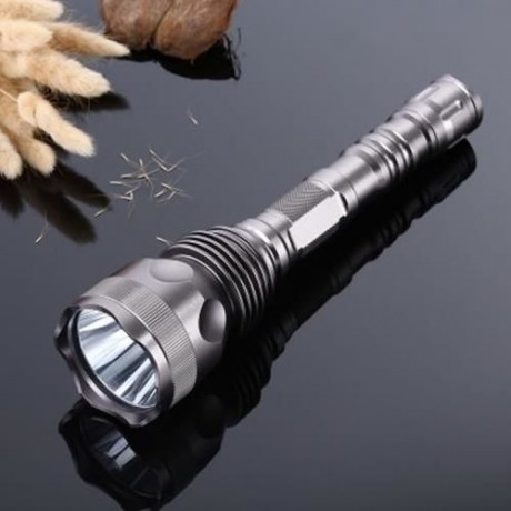 TONGMING CREE XML - T6 LED 10W 1000LM 5 MODES FLASHLIGHT (BLACK)