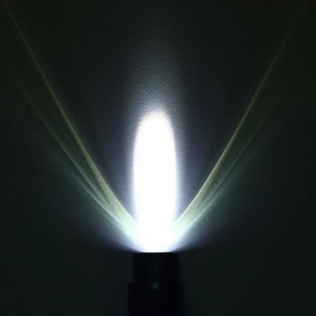 TONG MING TM - T620 LED T6 AUTOMATIC ZOOM FLASHLIGHT FOR CAMPING (DEEP BROWN)