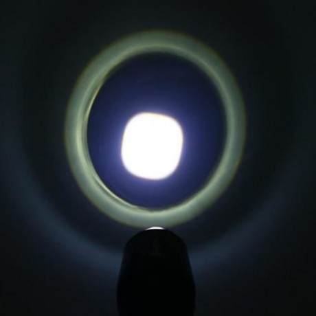 TONGMING AK - T6E T6 10W 500LM LED FLASHLIGHT WITH BATTERY CHARGER (BLACK)