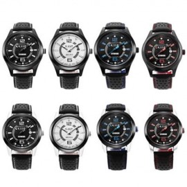 6.11 NO - 011 MALE PHOTOVOLTAIC ENERGY QUARTZ WATCH MINERAL REINFORCED GLASS CALENDAR WRIS