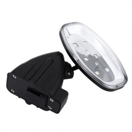 OUTDOOR 6-LED SOLAR POWERED WALL LIGHT PIR MOTION WATERPROOF SENSOR LAMP (BLACK)