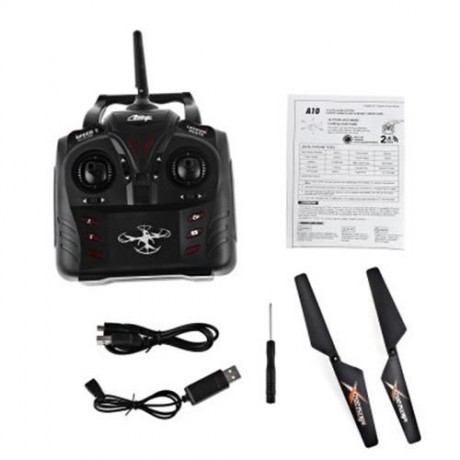 ATTOP A10 4CH 6-AXIS GYRO 2.0MP CAMERA RC QUADCOPTER 360 DEGREE FLIPS AIRCRAFT DRONE TOY (
