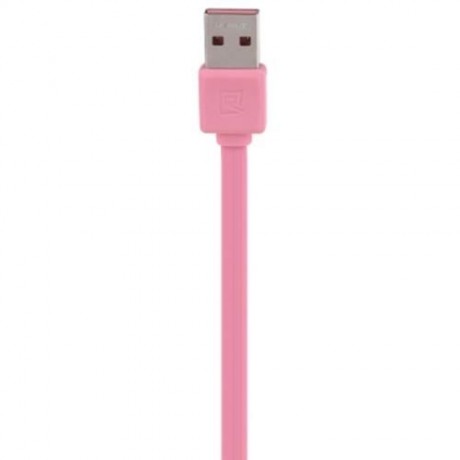 REMAX FAST SERIES CHARGE AND DATA TRANSFER CABLE FOR IPHONE (PINK)