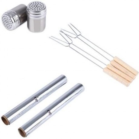 OUTDOOR BARBECUE TOOLS SET CONTAINS 16 DIFFERENT KINDS OF BBQ ACCESSORIES (COLORMIX)