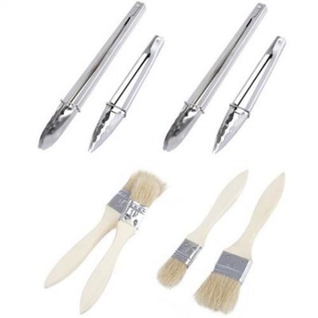 OUTDOOR BARBECUE TOOLS SET CONTAINS 16 DIFFERENT KINDS OF BBQ ACCESSORIES (COLORMIX)