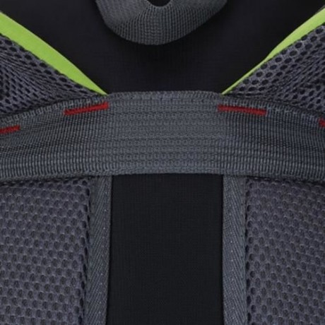 GUAPABIEN PATCHWORK BUCKLE LADDER LOCK ZIPPER S SHAPE MESH STRAP OUTDOOR PORTABLE BACKPACK