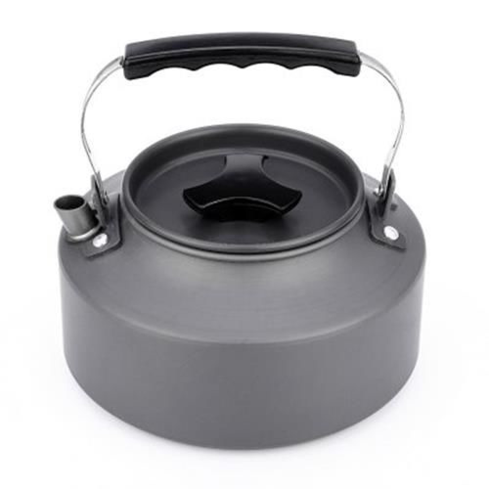 1.1L CANTEEN TEA KETTLE JUG COOK SET OUTDOOR TABLEWARE (GRAY)