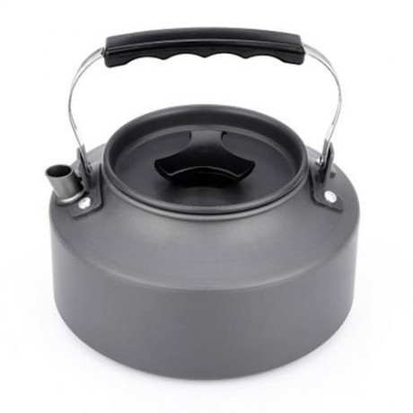 1.1L CANTEEN TEA KETTLE JUG COOK SET OUTDOOR TABLEWARE (GRAY)