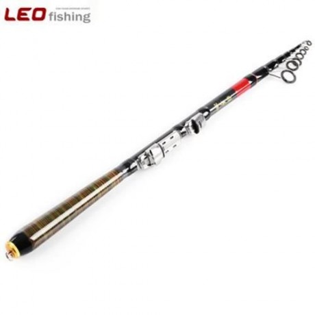 LEO MULTIFUNCTIONAL FISHING ROD PORTABLE MINI LURE FISH TACKLE (COLORMIX)
