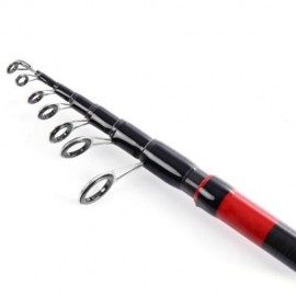 LEO MULTIFUNCTIONAL FISHING ROD PORTABLE MINI LURE FISH TACKLE (COLORMIX)