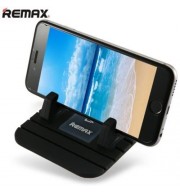 REMAX CAR PHONE HOLDER SOFT SILICONE ANTI-SLIP BRACKET SUPPORT MAT MOUNT STAND (BLACK)