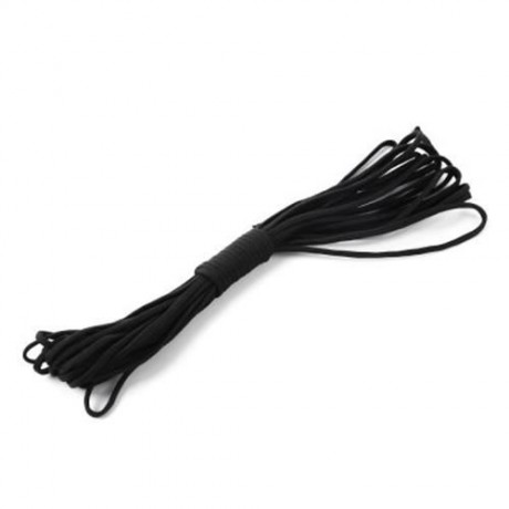 10M 7 CORE PARACORD STRING 33FT CAMPING HIKING ROPE OUTDOOR SURVIVAL TOOL (BLACK)