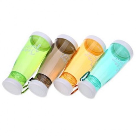 FANSON F - 1011 450ML MULTIFUNCTION PLASTIC JUICE TEA COLA BEER DRINKING WATER BOTTLE (GRE