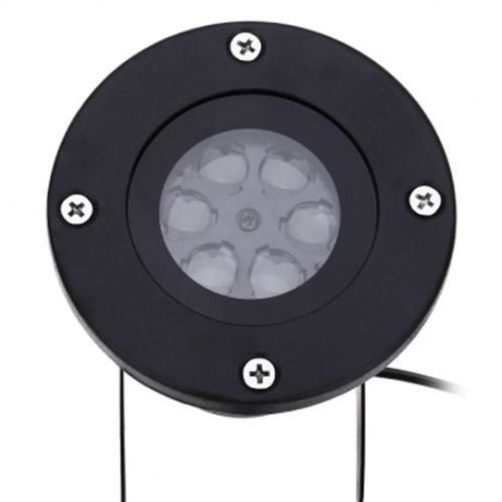 110 - 240V 4W LED WATERPROOF HEART LIGHT LANDSCAPE PROJECTOR LAMP (BLACK)