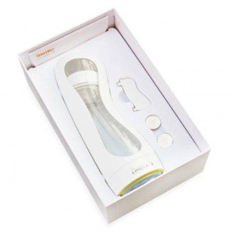PORTABLE BABIES INTELLIGENT MILK BOTTLE SUPPORT DATA STATISTICS (WHITE)
