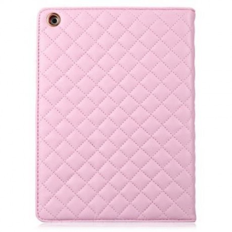 WIRELESS BLUETOOTH KEYBOARD STYLUS PEN PU LEATHER SMART CASE COVER FOR IPAD AIR 2 (PINK)