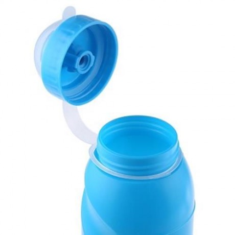 SAHOO BLUE WATER BOTTLE FOR OUTDOOR CAMPING CYCLING HIKING (BLUE)
