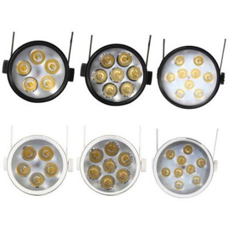5W LED INDOOR SPOTLIGHT CEILING WALL LIGHT (BLACK)