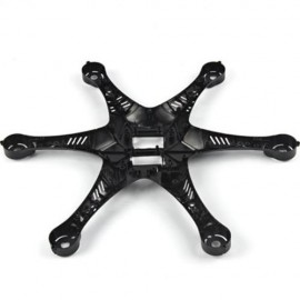 BODY SHELL SET ACCESSORY FOR LIDI RC L6W L6F HEXACOPTER (BLUE AND BLACK)