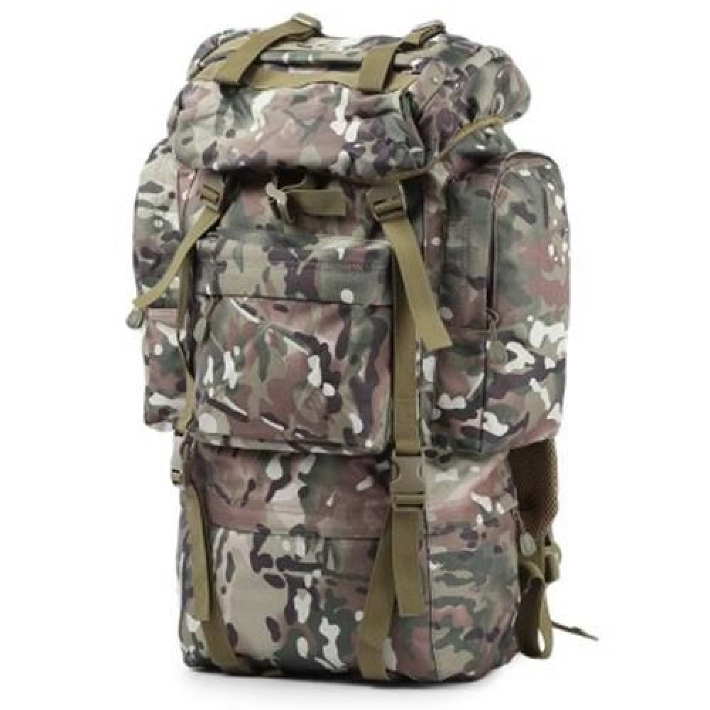 OUTDOOR MEN WOMEN MILITARY BAG FOR CLIMBING CAMPING HIKING (CP CAMOUFLAGE)