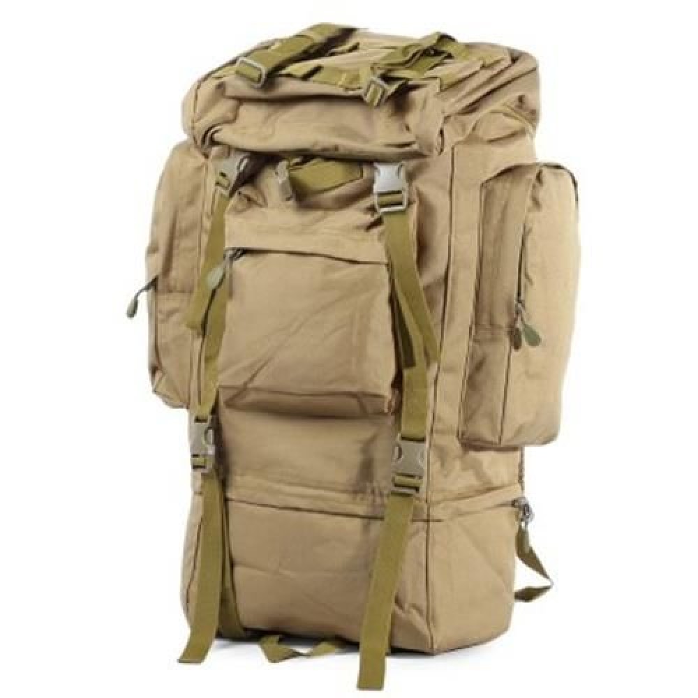 OUTDOOR MEN WOMEN MILITARY BAG FOR CLIMBING CAMPING HIKING (SOIL)