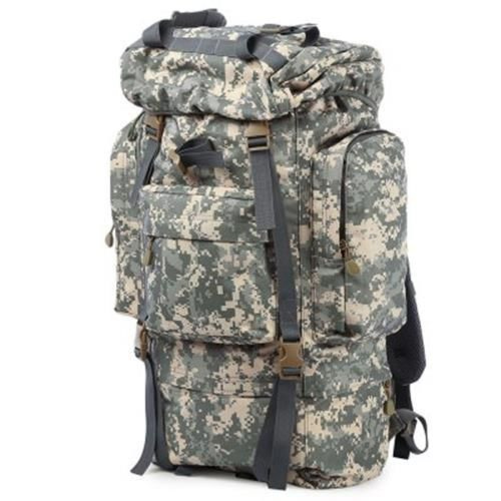 OUTDOOR MEN WOMEN MILITARY BAG FOR CLIMBING CAMPING HIKING (ACU CAMOUFLAGE)
