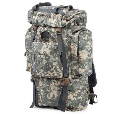 OUTDOOR MEN WOMEN MILITARY BAG FOR CLIMBING CAMPING HIKING (ACU CAMOUFLAGE)