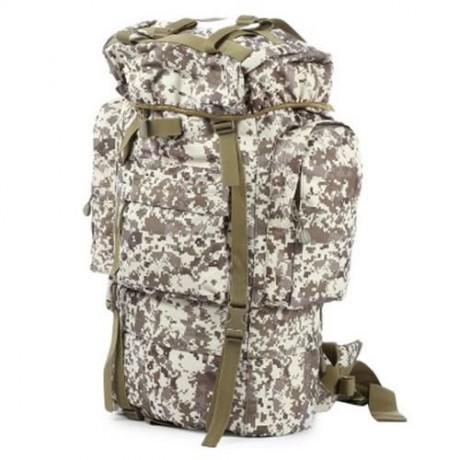 OUTDOOR MEN WOMEN MILITARY BAG FOR CLIMBING CAMPING HIKING (MARPAT DESERT)