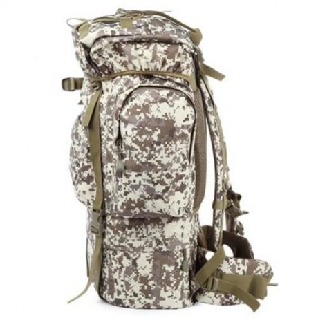 OUTDOOR MEN WOMEN MILITARY BAG FOR CLIMBING CAMPING HIKING (MARPAT DESERT)