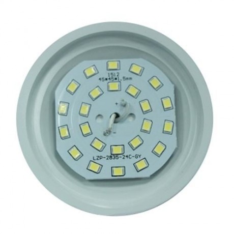 LIGHTME 4PCS E27 110 - 240V 12W 24LEDS SMD5730 1120LM 6000K LED BULB (WHITE)