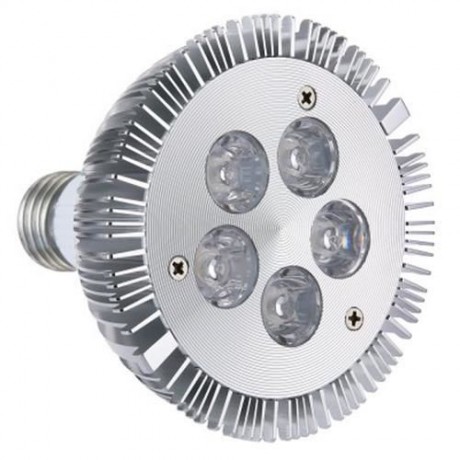 AC 85 - 265V E27 5W EFFICIENT LED GROW LIGHT (SILVER)