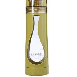 CARGEN TB002 500ML PORTABLE PC DOUBLE LAYER TRAVEL TEA WATER BOTTLE KETTLE (YELLOW)