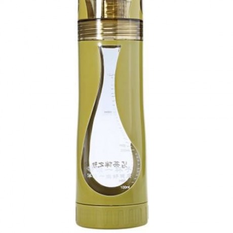 CARGEN TB002 500ML PORTABLE PC DOUBLE LAYER TRAVEL TEA WATER BOTTLE KETTLE (YELLOW)