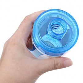 CARGEN TB001 500ML WATER DRIP DESIGN PORTABLE PC DOUBLE LAYER TRAVEL TEA WATER BOTTLE KETT