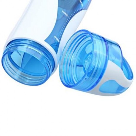 CARGEN TB001 500ML WATER DRIP DESIGN PORTABLE PC DOUBLE LAYER TRAVEL TEA WATER BOTTLE KETT