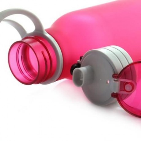 CARGEN MC005 550ML COLORFUL FROSTING PC WATER CUP PORTABLE TEA BOTTLE KETTLE (ROSE MADDER)