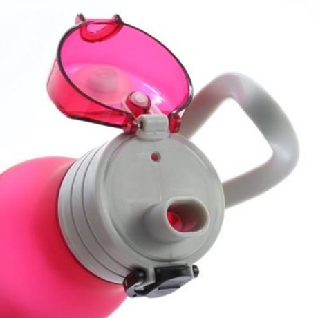 CARGEN MC005 550ML COLORFUL FROSTING PC WATER CUP PORTABLE TEA BOTTLE KETTLE (ROSE MADDER)