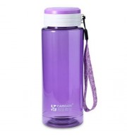 CARGEN CQ801 800ML PC PORTABLE OUTDOOR TRAVEL WATER CUP BOTTLE KETTLE (PURPLE)