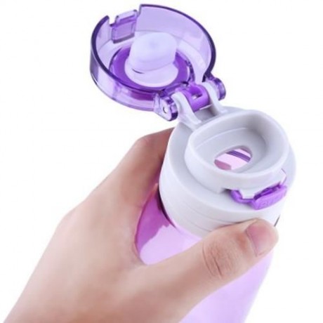 CARGEN EA525 525ML CREATIVE DIRECT DRINKING CUP PORTABLE PC WATER BOTTLE KETTLE (PURPLE)