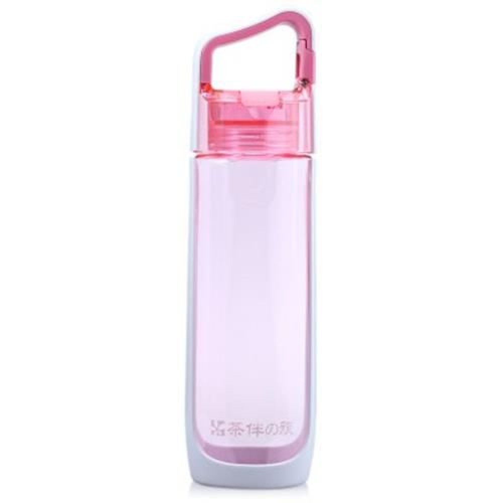 CARGEN V71012 800ML PORTABLE PC TRAVEL WATER KETTLE BOTTLE FOR OUTDOORS (PINK)