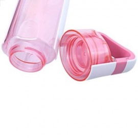 CARGEN V71012 800ML PORTABLE PC TRAVEL WATER KETTLE BOTTLE FOR OUTDOORS (PINK)
