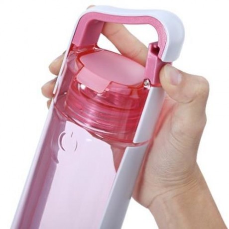 CARGEN V71012 800ML PORTABLE PC TRAVEL WATER KETTLE BOTTLE FOR OUTDOORS (PINK)