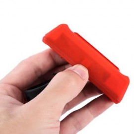 CYCLING NIGHT BIKE RECHARGEABLE LIGHT FOR MOUNTAIN ROAD BICYCLE (RED)