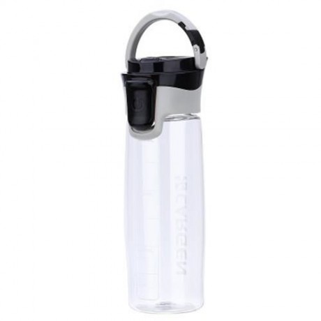 CARGEN R71010 600ML PORTABLE PLASTIC FUNCTION SPORT BOTTLE FOR CYCLING HIKING OFFICE (WHIT