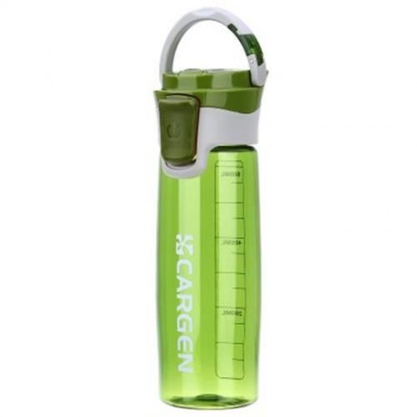 CARGEN R71010 600ML PORTABLE PLASTIC FUNCTION SPORT BOTTLE FOR CYCLING HIKING OFFICE (GREE