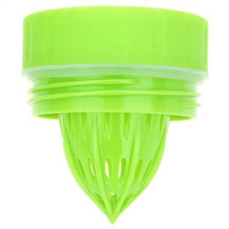 CARGEN PM001 700ML PORTABLE FROSTED PLASTIC LEMON JUICE WATER BOTTLE WITH HAND ROPE (GREEN