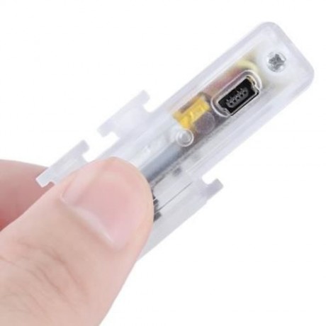 WATER RESISTANT 6-MODES USB RECHARGEABLE LED BIKE CYCLING TAIL LIGHT (WHITE AND YELLOW)