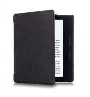PU LEATHER PROTECTIVE COVER WITH AUTO SLEEP WAKE UP FUNCTION FOR KINDLE OASIS 6 INCH (BLAC